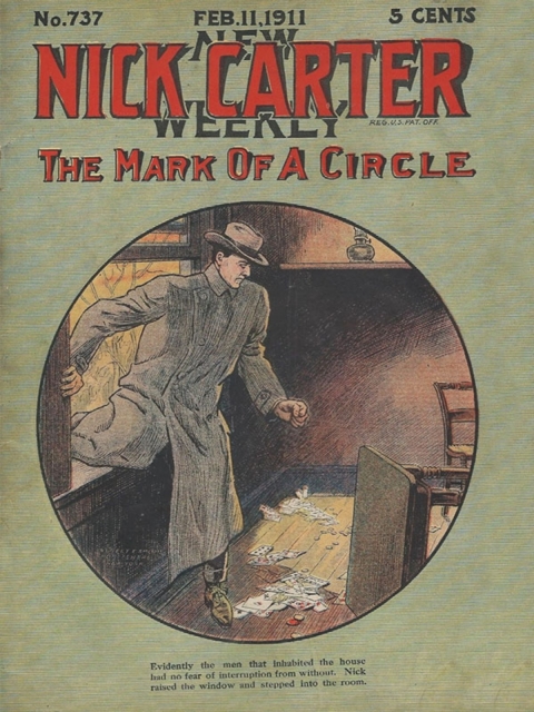 Cover image for book Nick Carter 737 - The Mark of a Circle