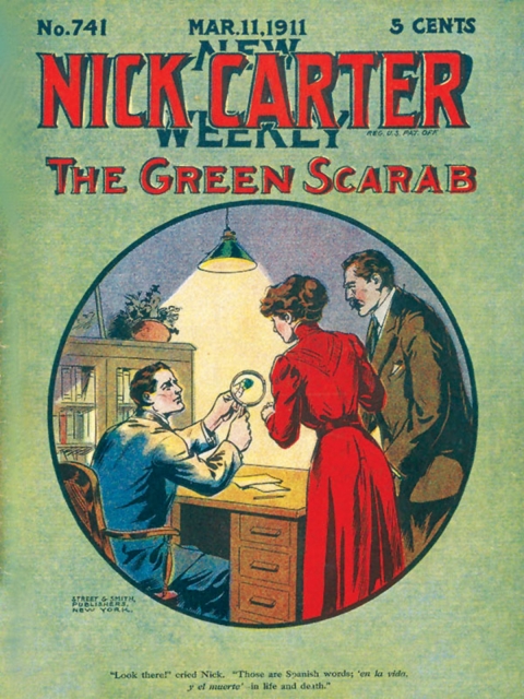 Cover image for book Nick Carter #741 - The Green Scarab