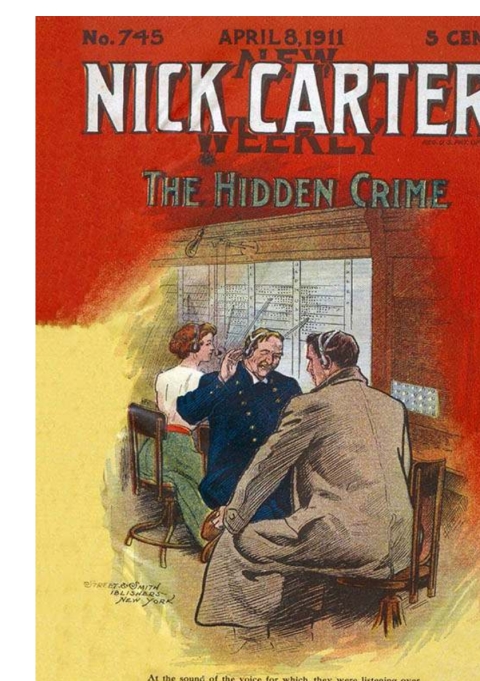 Cover image for book Nick Carter 745: The Hidden Crime