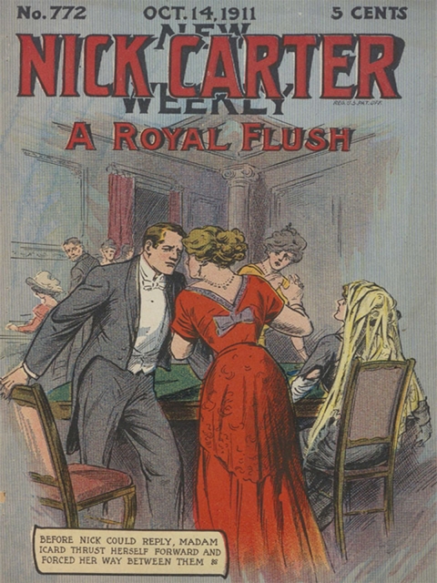 Cover image for book A Royal Flush, or, Nick Carter’s Pursuit of a Living Mystery