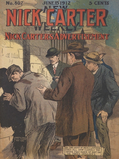 Cover image for book Nick Carter's Advertisement (Nick Carter #807)	Nick Carter 807 - Nick Carter's Advertisement