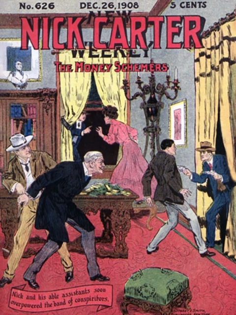 Cover image for book The Money Schemers (Nick Carter #626)