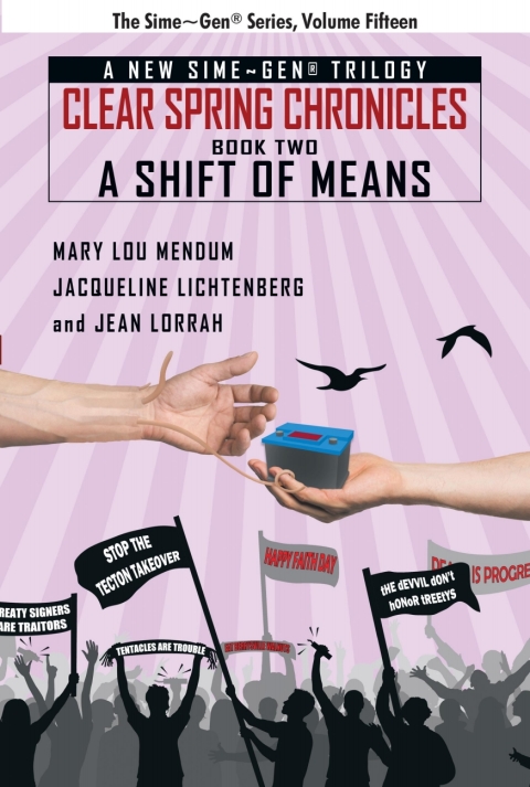 Cover image for book A Shift of Means: A Sime~Gen® Novel