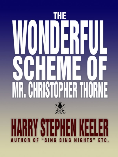 Cover image for book The Wonderful Scheme of Mr. Christopher Thorne