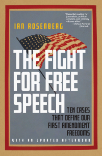 Cover image: The Fight for Free Speech 9781479801565