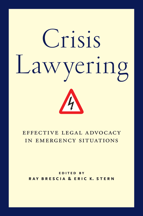 Cover image for book Crisis Lawyering