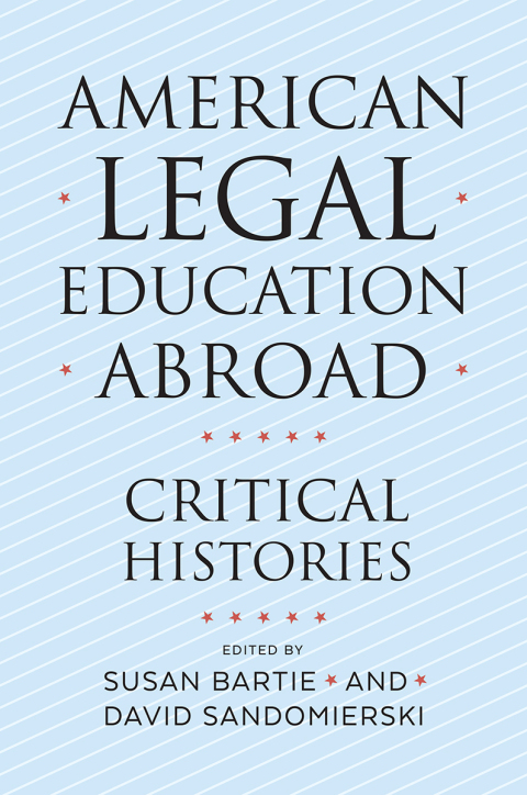 Cover image for book American Legal Education Abroad