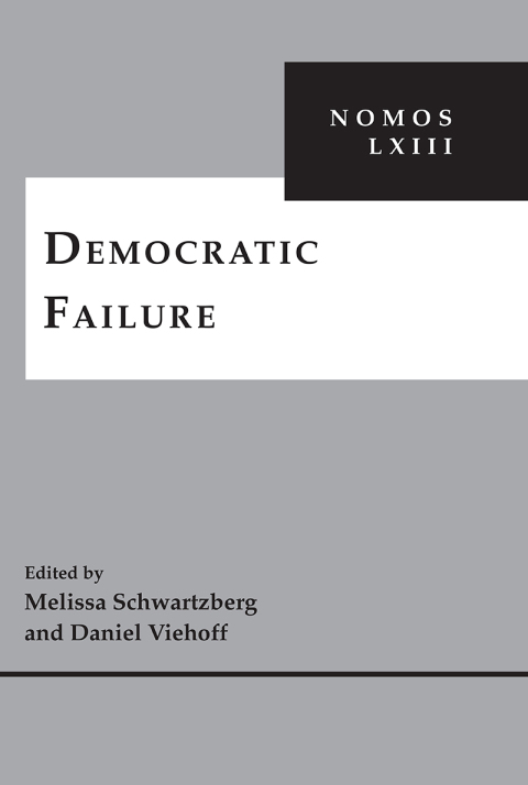 Cover image for book Democratic Failure
