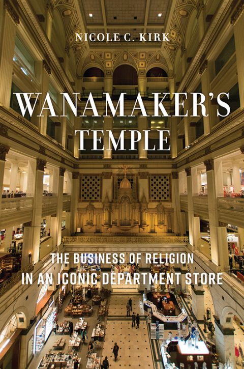 Cover image for book Wanamaker's Temple