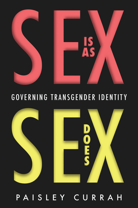 Cover image for book Sex Is as Sex Does