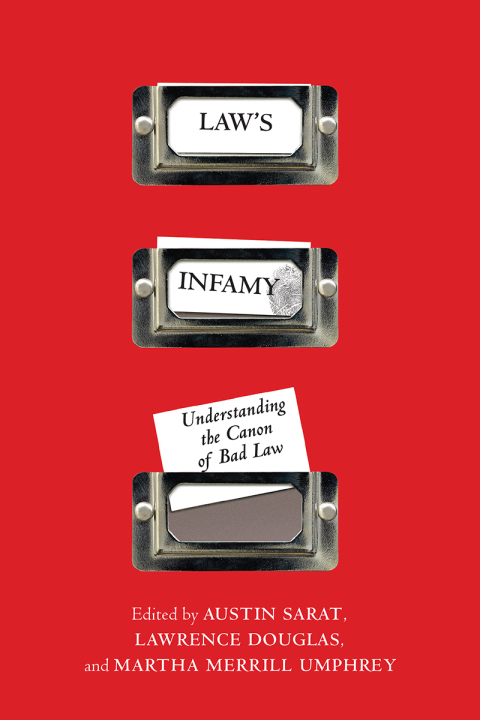 Cover image for book Law's Infamy