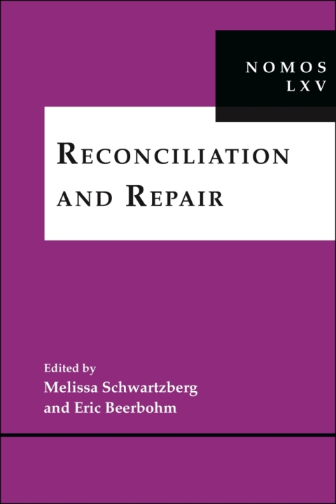 Cover image for book Reconciliation and Repair