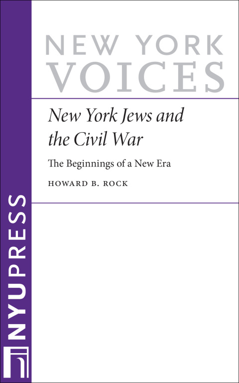 Cover image for book New York Jews and the Civil War
