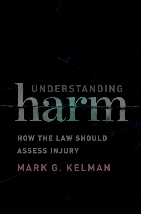 Cover image for book Understanding Harm