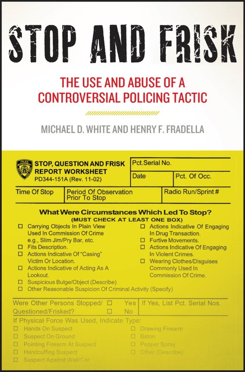 Cover image for book Stop and Frisk