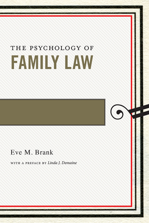 Cover image for book The Psychology of Family Law