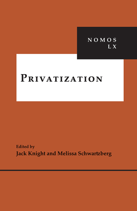 Cover image for book Privatization