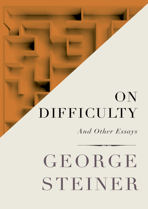 Cover image for book On Difficulty