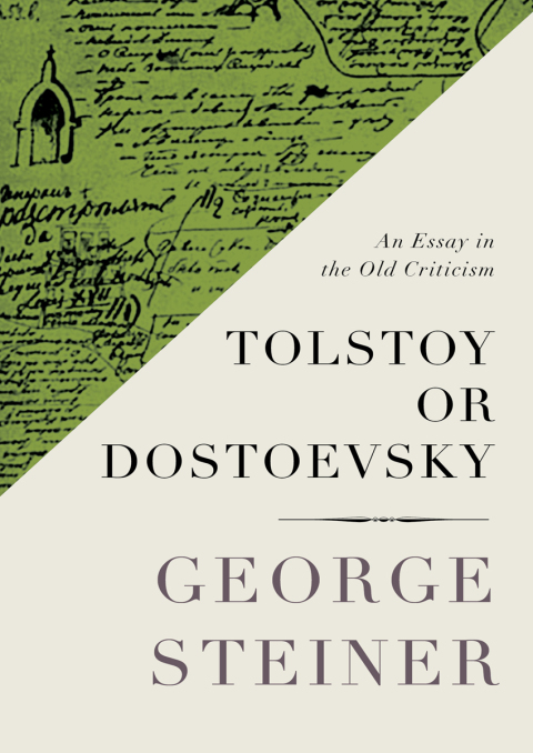 Cover image for book Tolstoy or Dostoevsky