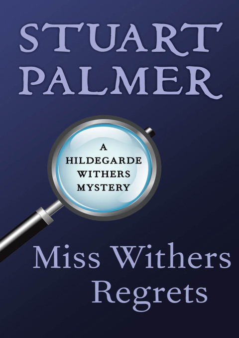 Cover image for book Miss Withers Regrets