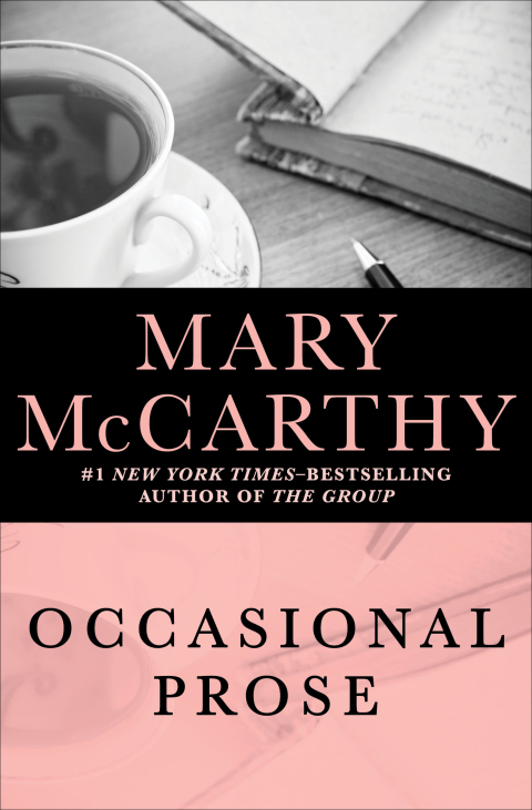 Cover image for book Occasional Prose