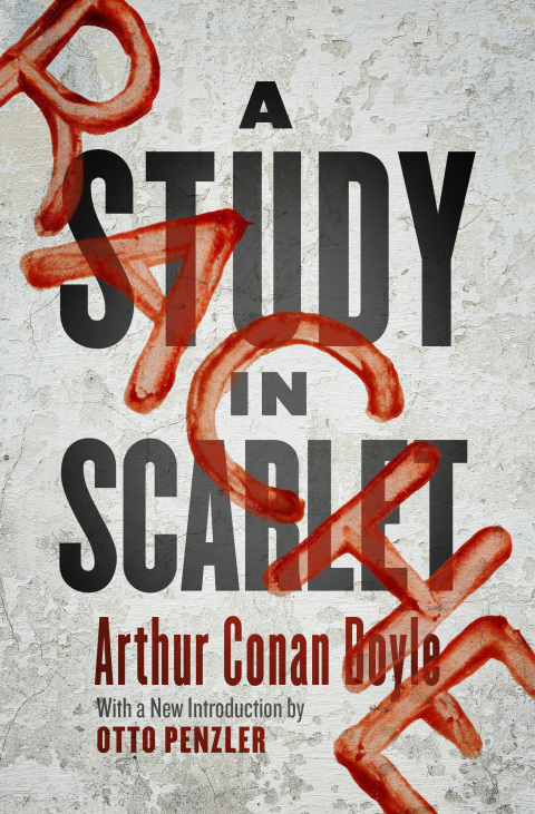 Cover image for book A Study in Scarlet