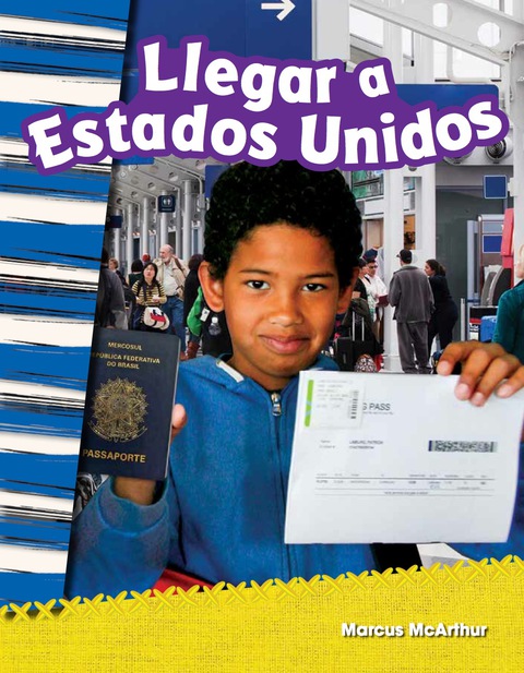 Cover image for book Llegar a Estados Unidos (Coming to America)