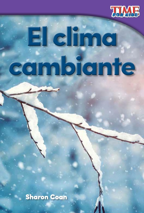 Cover image for book El clima cambiante (Changing Weather)