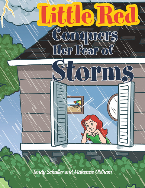 Cover image for book Little Red Conquers Her Fear of Storms