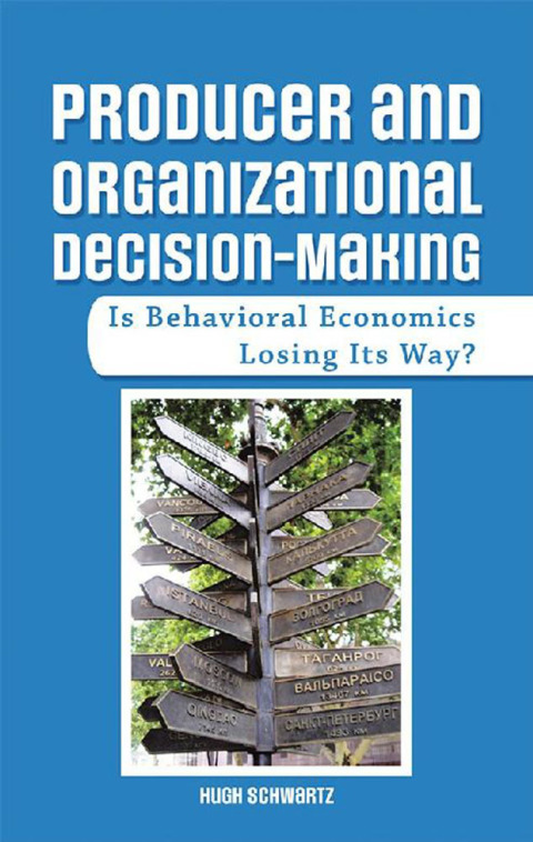 Cover image for book Producer and Organizational Decision-Making