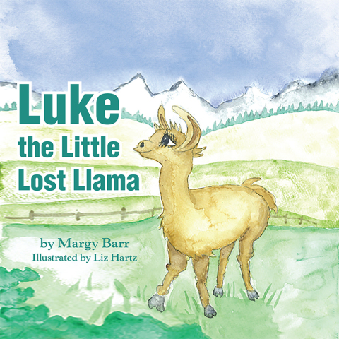 Cover image for book Luke the Little Lost Llama