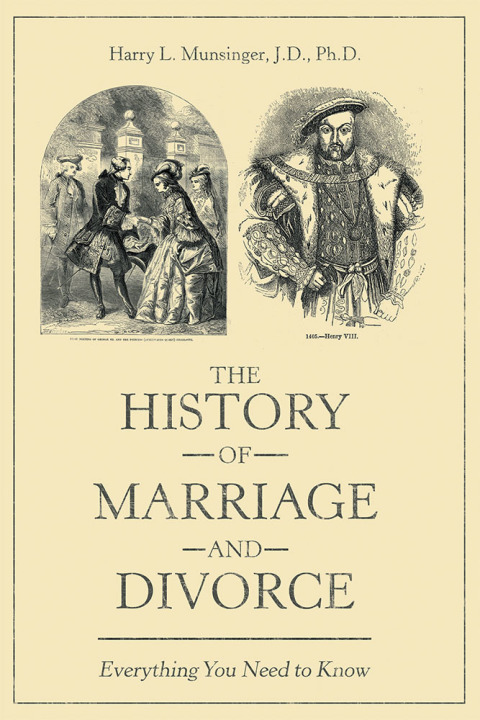 Cover image for book The History of Marriage and Divorce