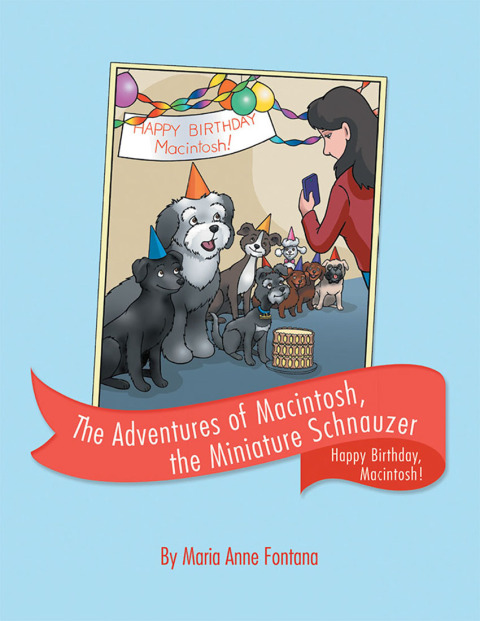 Cover image for book The Adventures of Macintosh, the Miniature Schnauzer