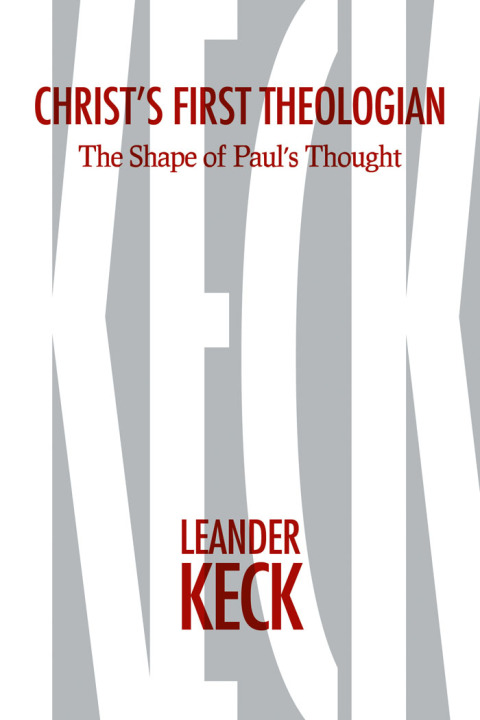 Cover image for book Christ's First Theologian