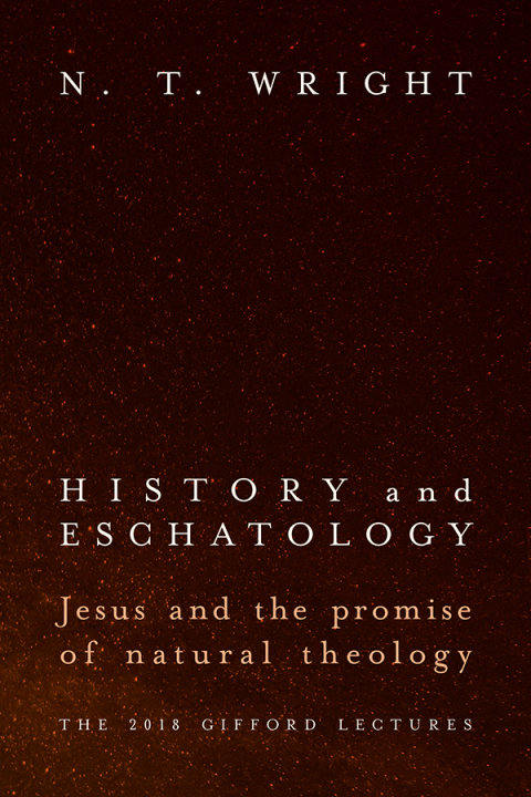 Cover image for book History and Eschatology