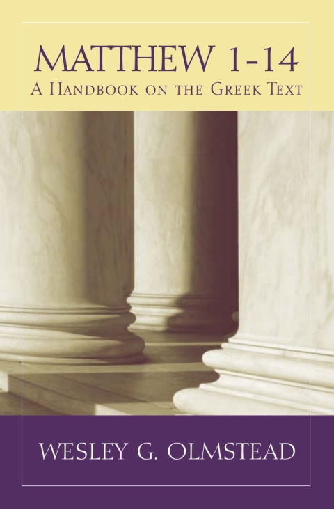 Cover image for book Matthew 1–14