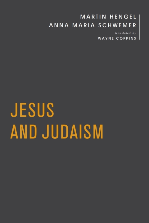 Cover image for book Jesus and Judaism
