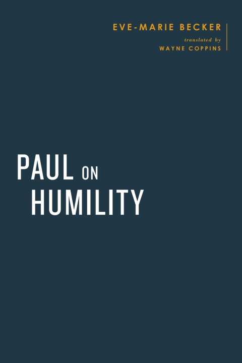 Cover image for book Paul on Humility