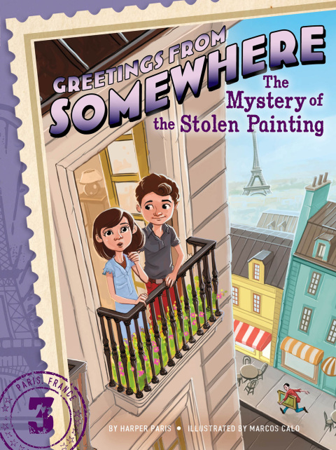Cover image for book The Mystery of the Stolen Painting