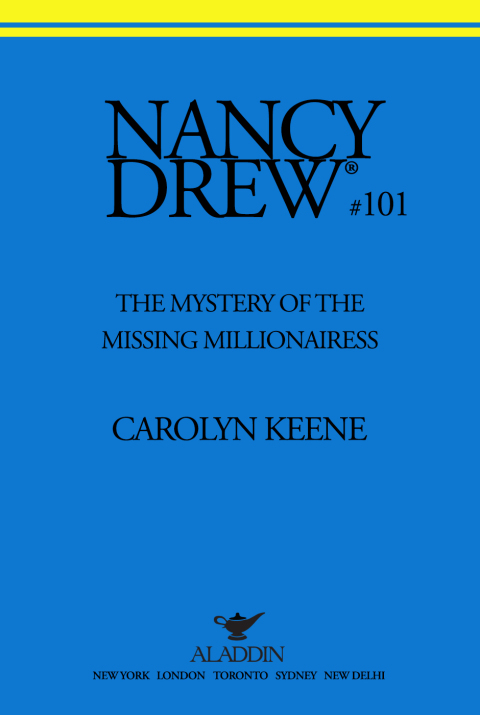 Cover image for book The Mystery of the Missing Millionairess