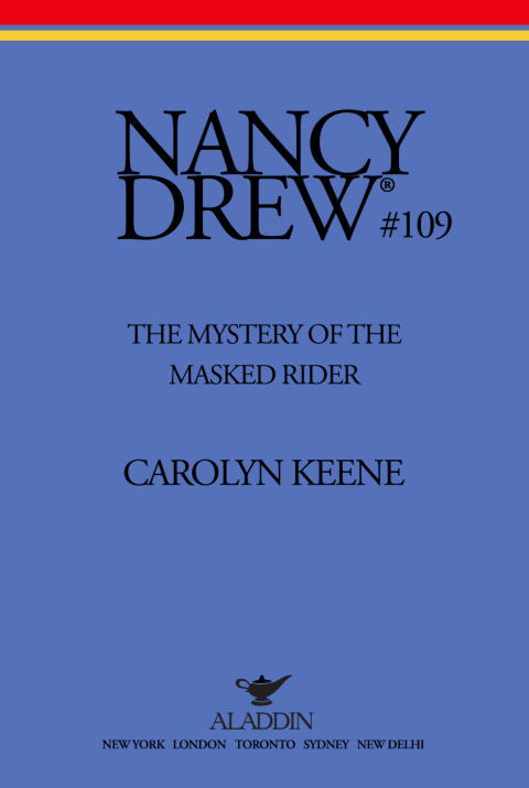 Cover image for book The Mystery of the Masked Rider