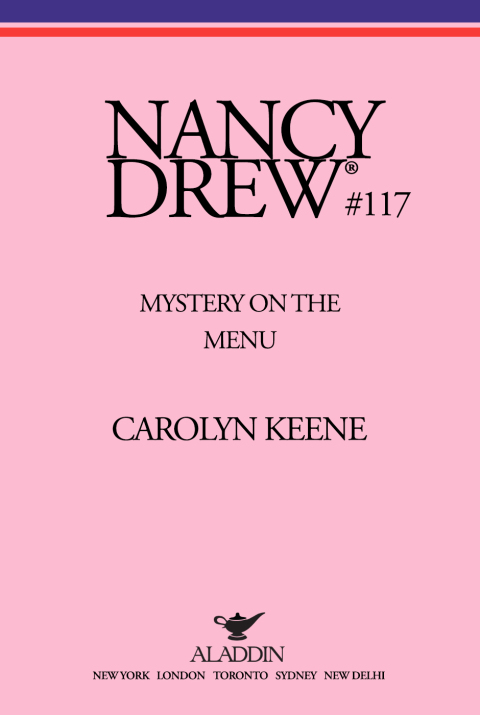 Cover image for book Mystery on the Menu