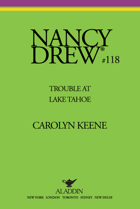 Cover image for book Trouble at Lake Tahoe