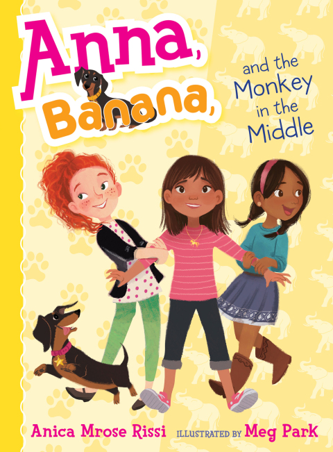 Cover image for book Anna, Banana, and the Monkey in the Middle