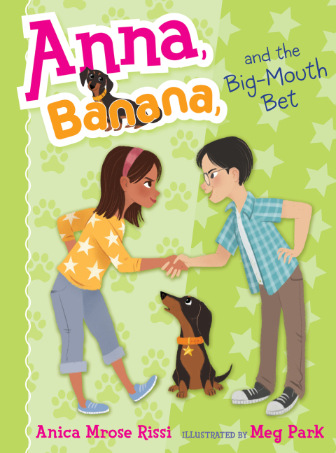 Cover image for book Anna, Banana, and the Big-Mouth Bet