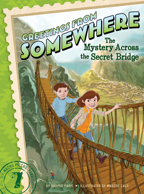 Cover image for book The Mystery Across the Secret Bridge