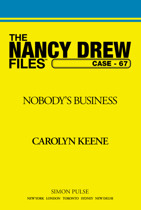 Cover image for book Nobody's Business