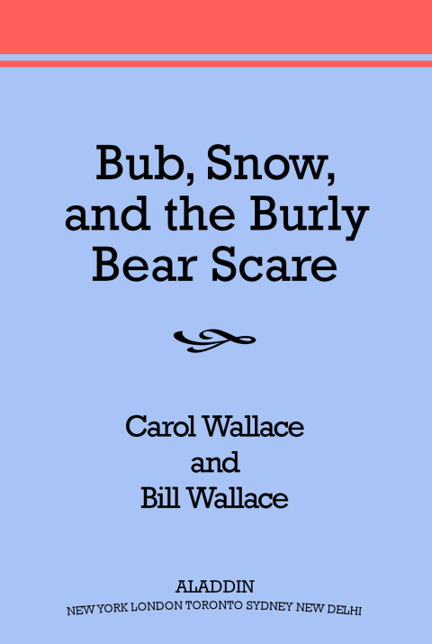 Cover image for book Bub, Snow, and the Burly Bear Scare