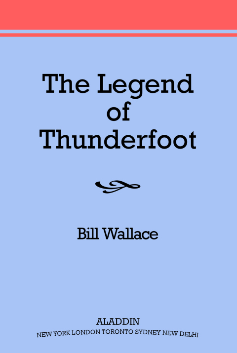 Cover image for book The Legend of Thunderfoot