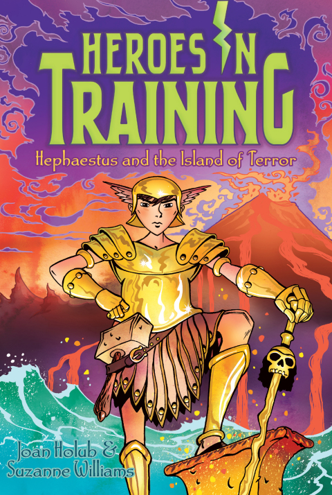 Cover image for book Hephaestus and the Island of Terror